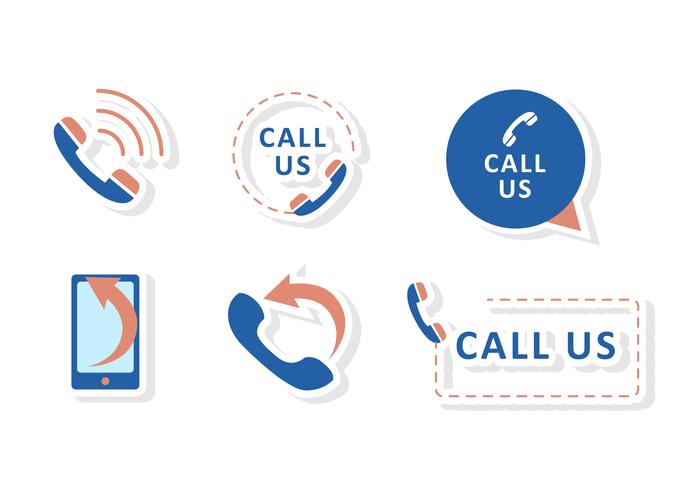 700x490 Call Us Icon Vectors