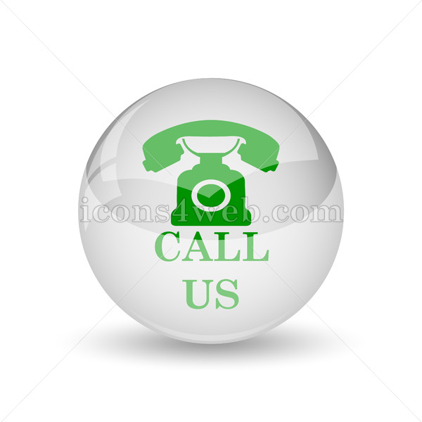 600x600 Call Us Glossy Icon Call Us Glossy Button
