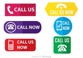 286x200 Call Us Flat Vector Icons