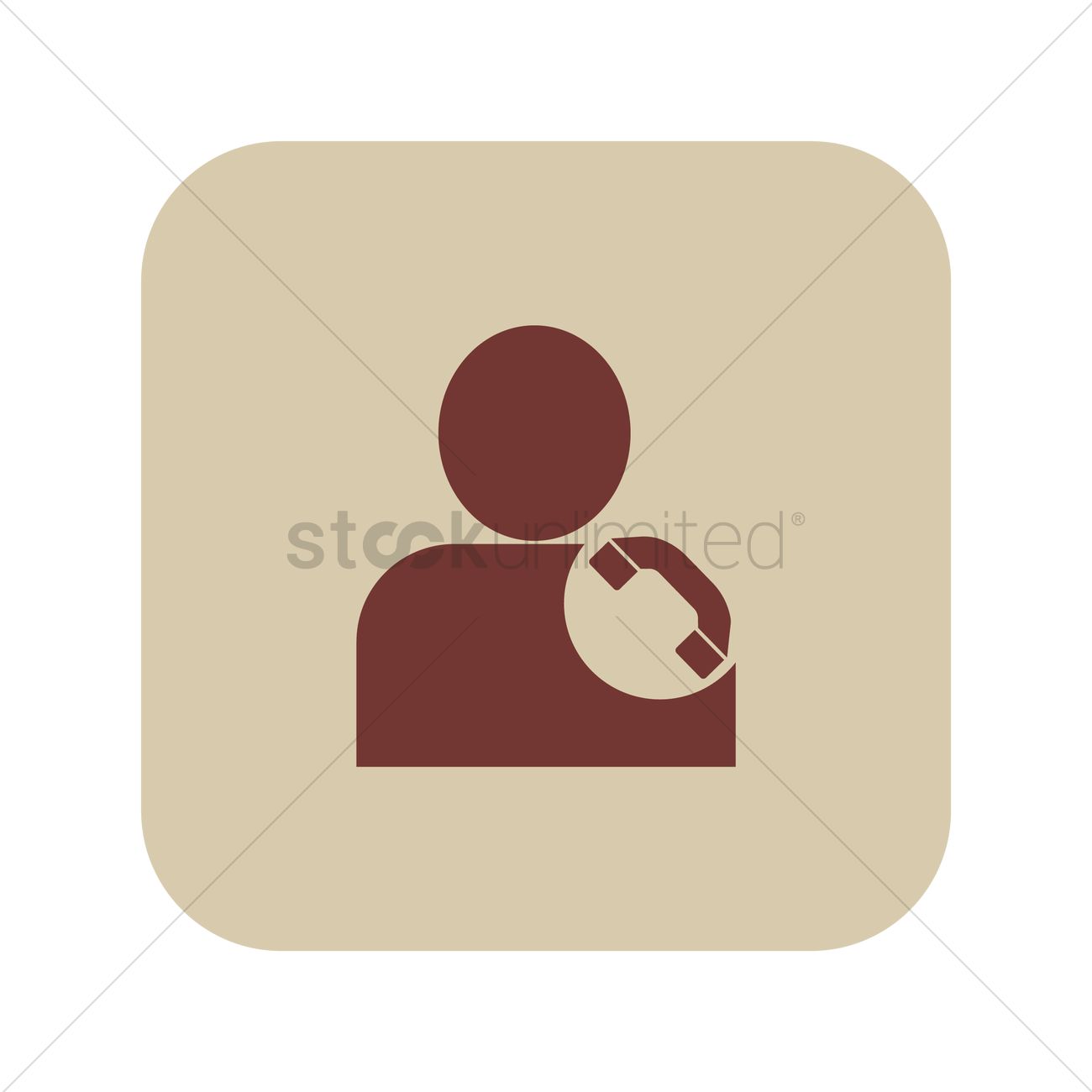1300x1300 Caller Id Icon Vector Image