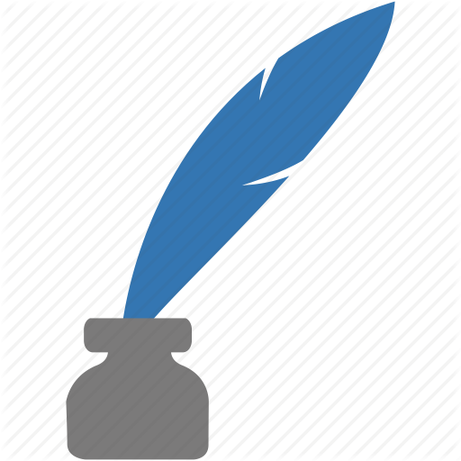 512x512 Calligraphy, Education, Feather, Ink, Old Fashion Pen, Pot, Quill Icon