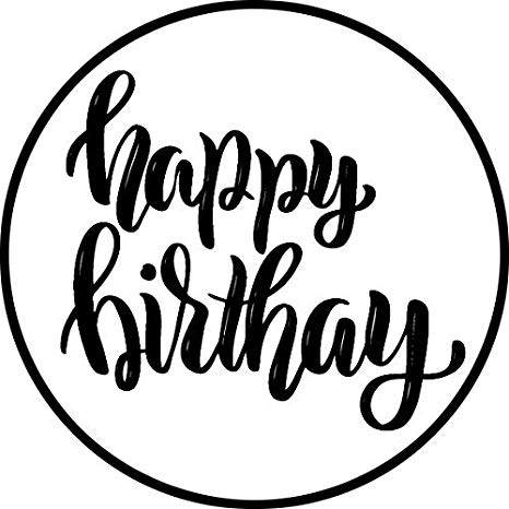 466x466 Pretty Simple Black Cursive Calligraphy Art Icon Vinyl