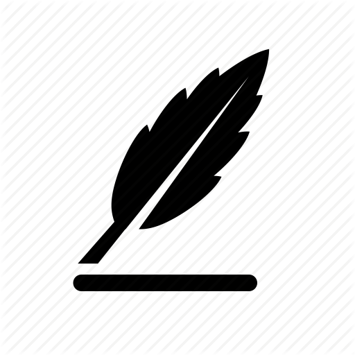 512x512 Art, Calligraphy, Education, Ideas, Ink, Letter, Paper, Pen Icon