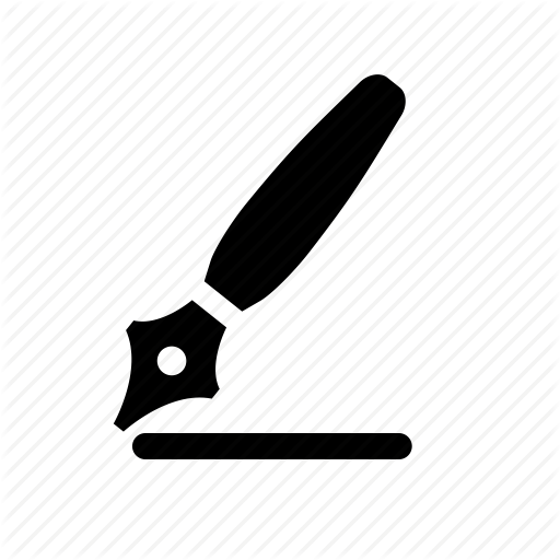 512x512 Art, Calligraphy, Ideas, Ink, Letter, Paper, Pen, Writing Icon