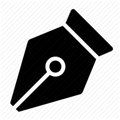 512x512 Calligraphy, Design, Draw, Fountain, Graphic, Pen, Vector Icon