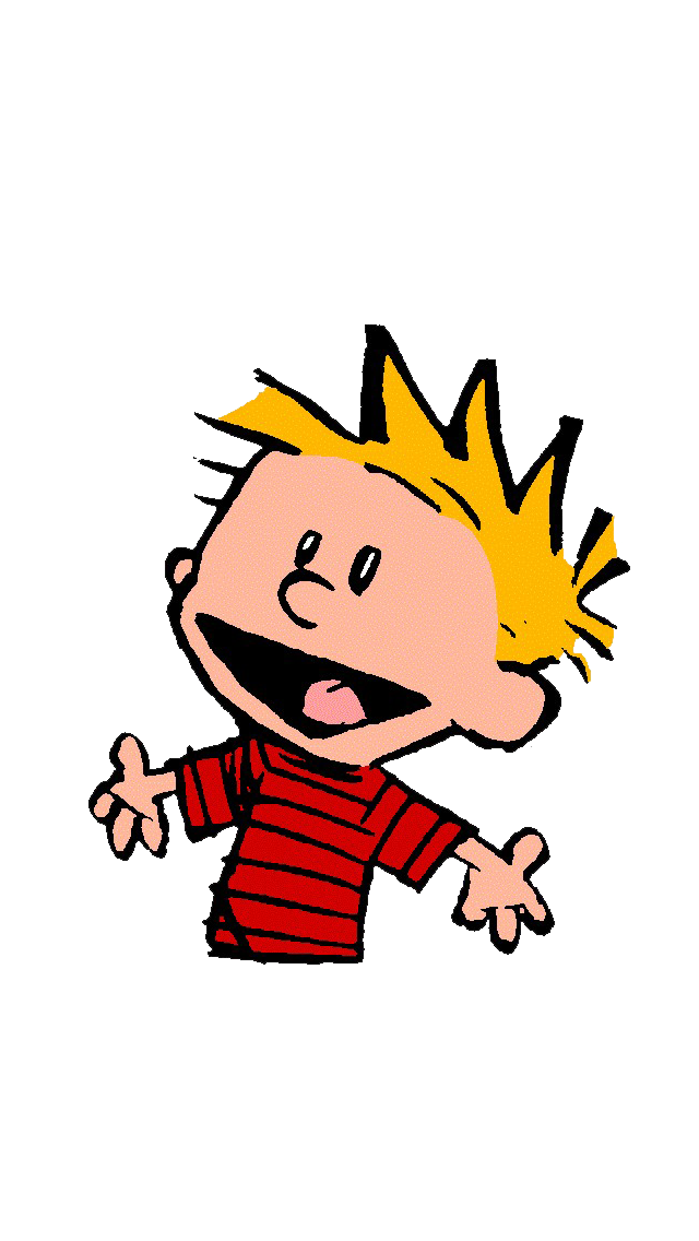 640x1136 Download Free Calvin And Hobbes Transparent Background Icon