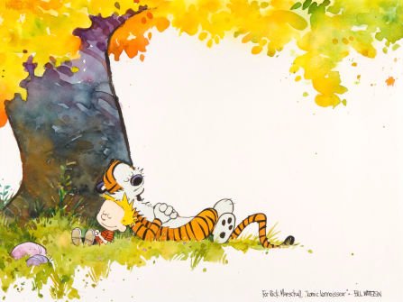 447x335 Calvin And Hobbes' Creator Bill Watterson