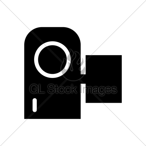 500x500 Camcorder Icon Gl Stock Images