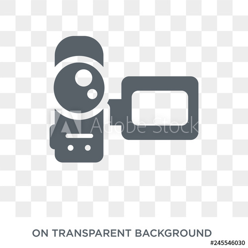 500x500 Camcorder Icon Trendy Flat Vector Camcorder Icon On Transparent
