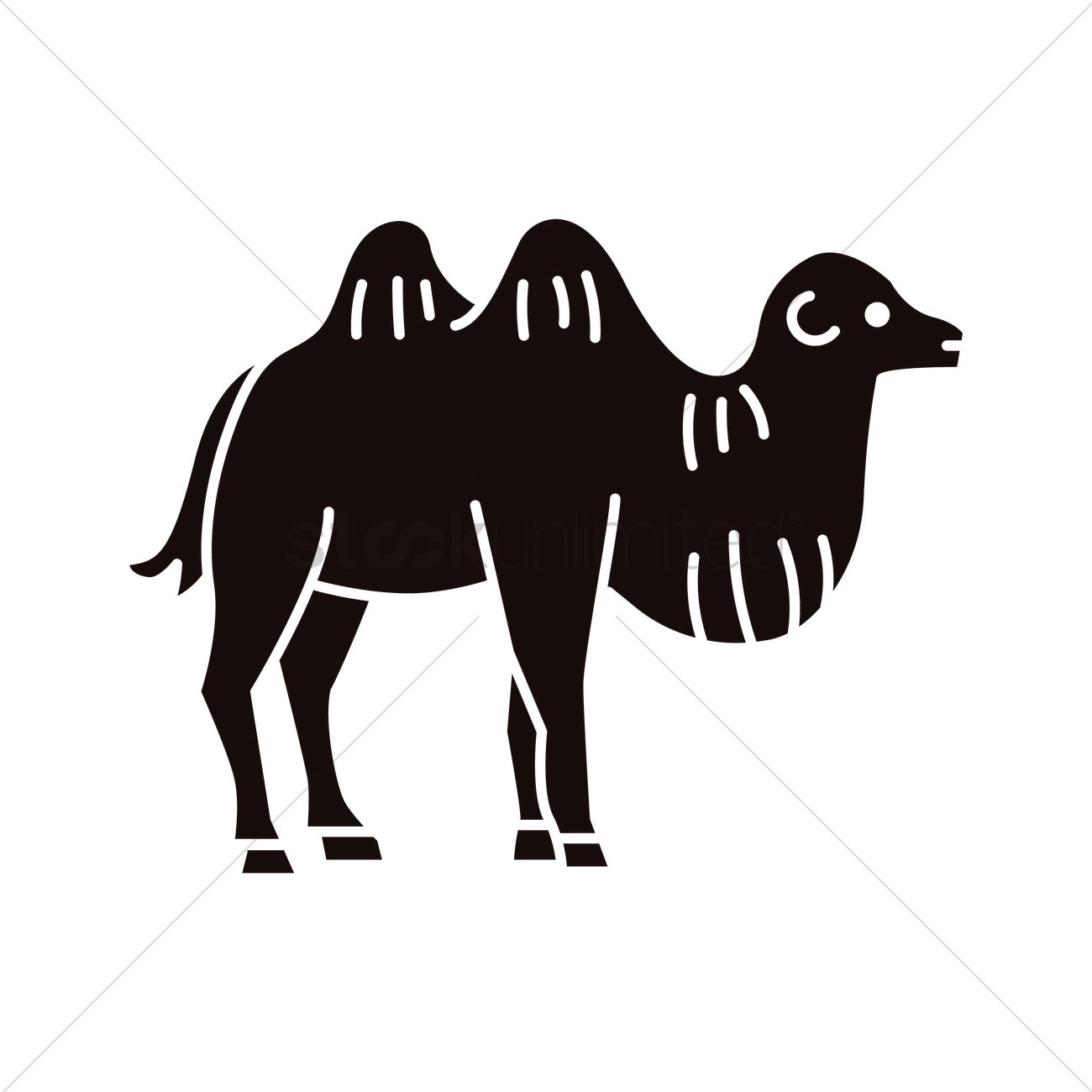 Camel Icon Vector Image 1300x1300 Camel Icon Vector Image