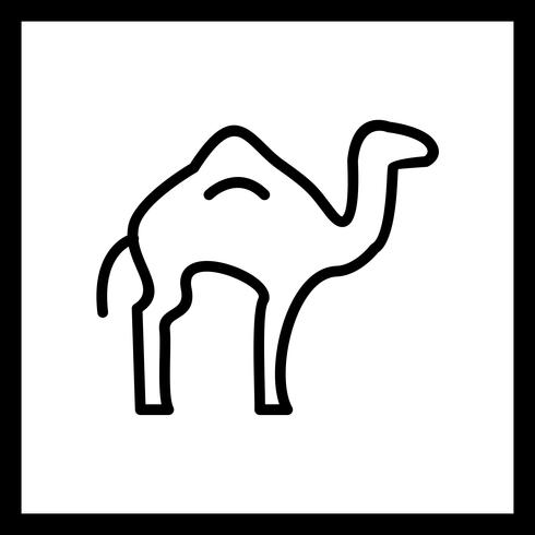 Vector Camel Icon 490x490 Vector Camel Icon