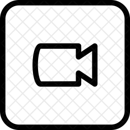 256x256 Camera Button Icon Of Line Style