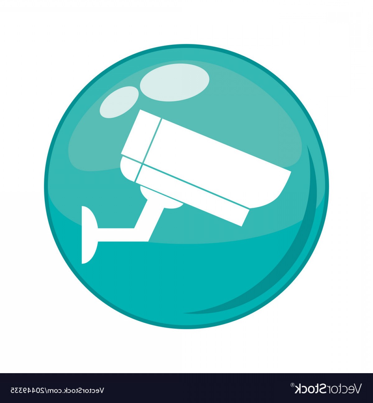 1200x1296 Cctv Camera Button Icon Vector Createmepink