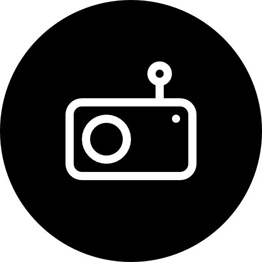 512x512 Photo Camera Symbol In Circular Button Icons Free Download