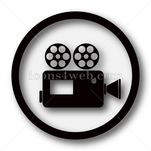 600x600 Video Camera Simple Icon Video Camera Simple Button