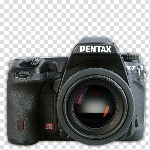 512x512 Modern Dslr Icon Collection, Pentax K, Black Pentax Camera