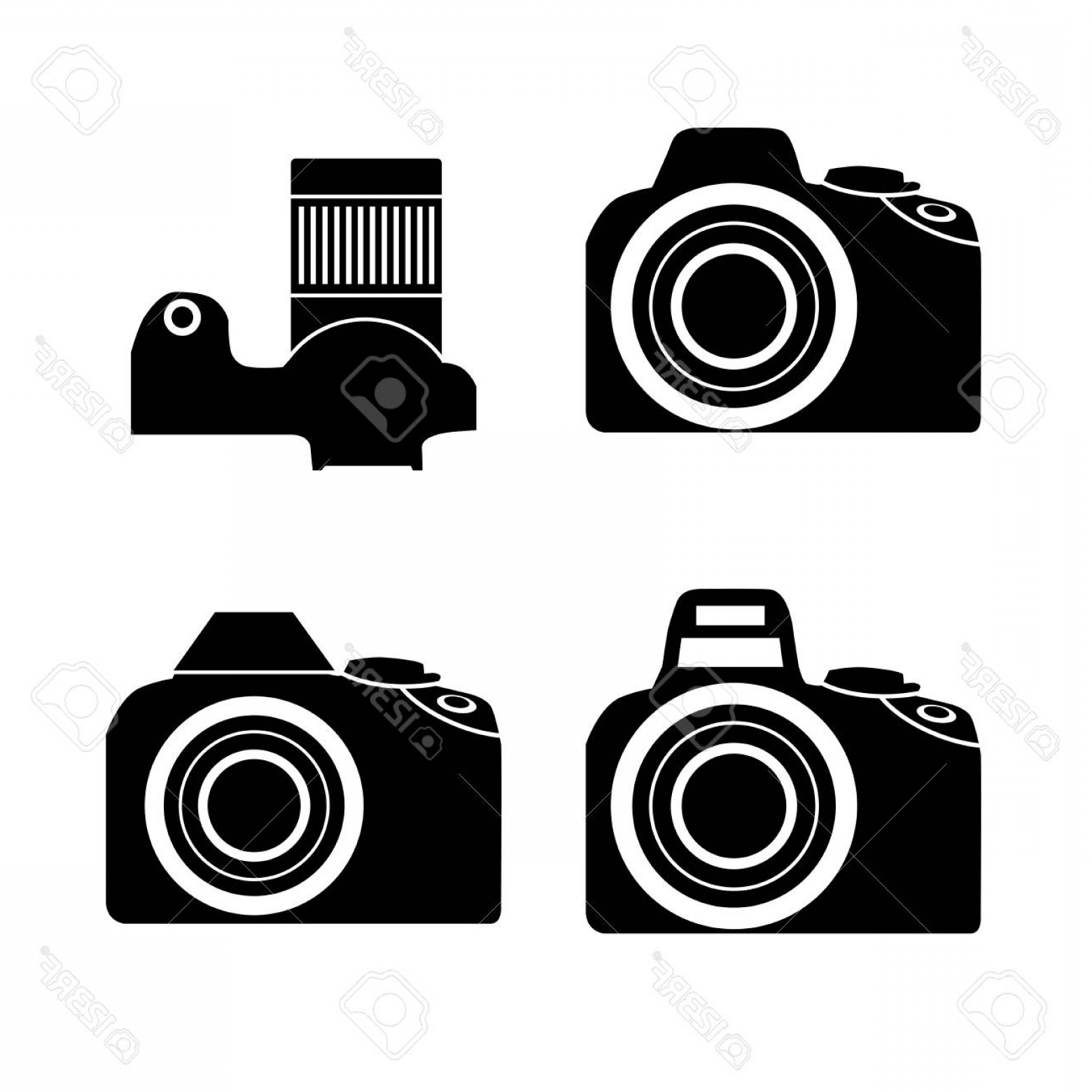 1560x1560 Photostock Vector Dslr Camera Icon Vector Illustration Wallkeeper