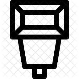 Camera Flash Icon Of Line Style 256x256 Camera Flash Icon Of Line Style