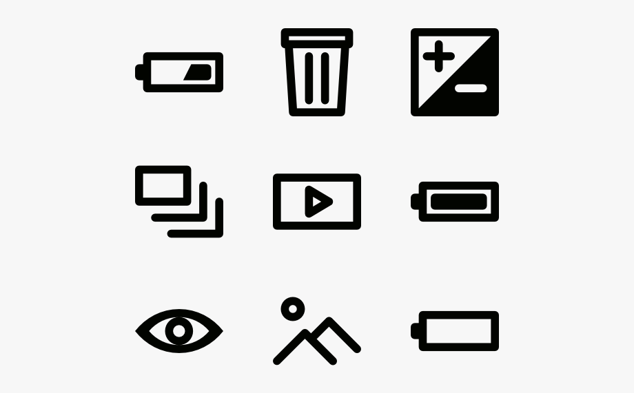 Battery Icon Icons 920x571 Battery Icon Icons