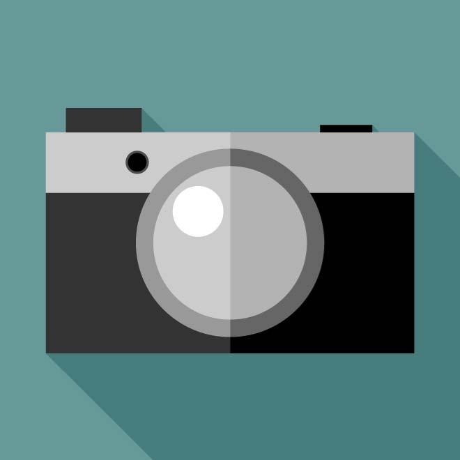 Flat Icon Camera 660x660 Flat Icon Camera