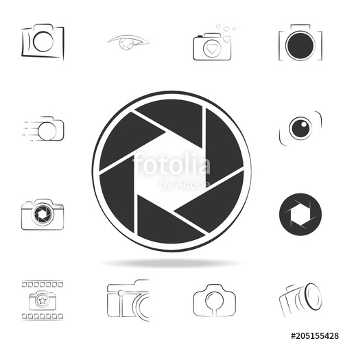 500x500 Camera Focus Icon Detailed Set Of Photo Camera Icons Premium