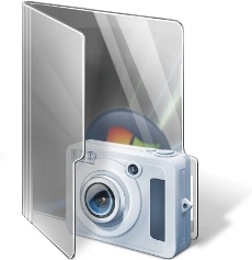 Grey Camera Folder Free Icon Download 230x237 Grey Camera Folder Free Icon Download