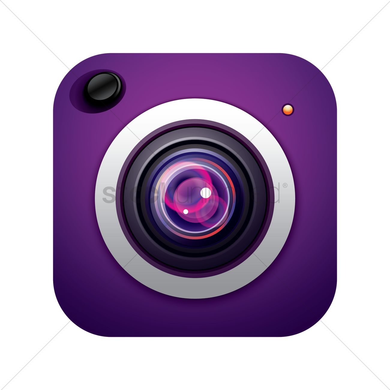 1300x1300 Camera Icon Vector Image
