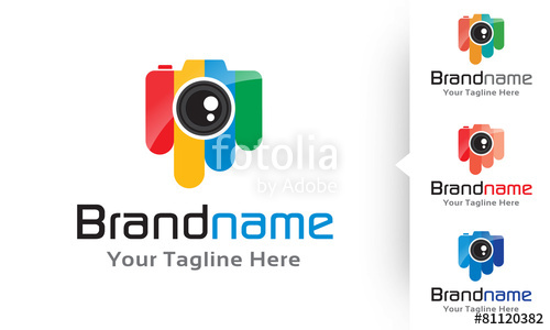 500x300 Color Camera Icon Logo Stock Image And Royalty Free Vector