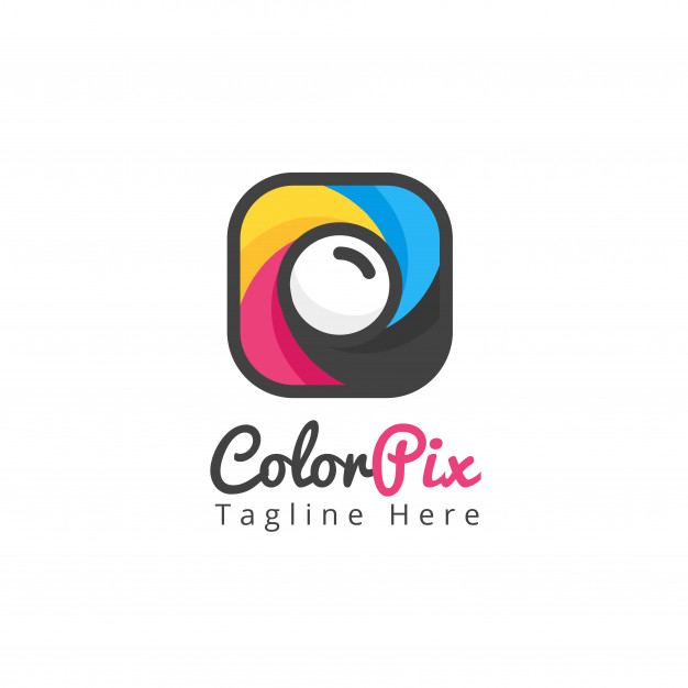 626x626 Modern Photography Camera App Icon Logo Template Vector Premium
