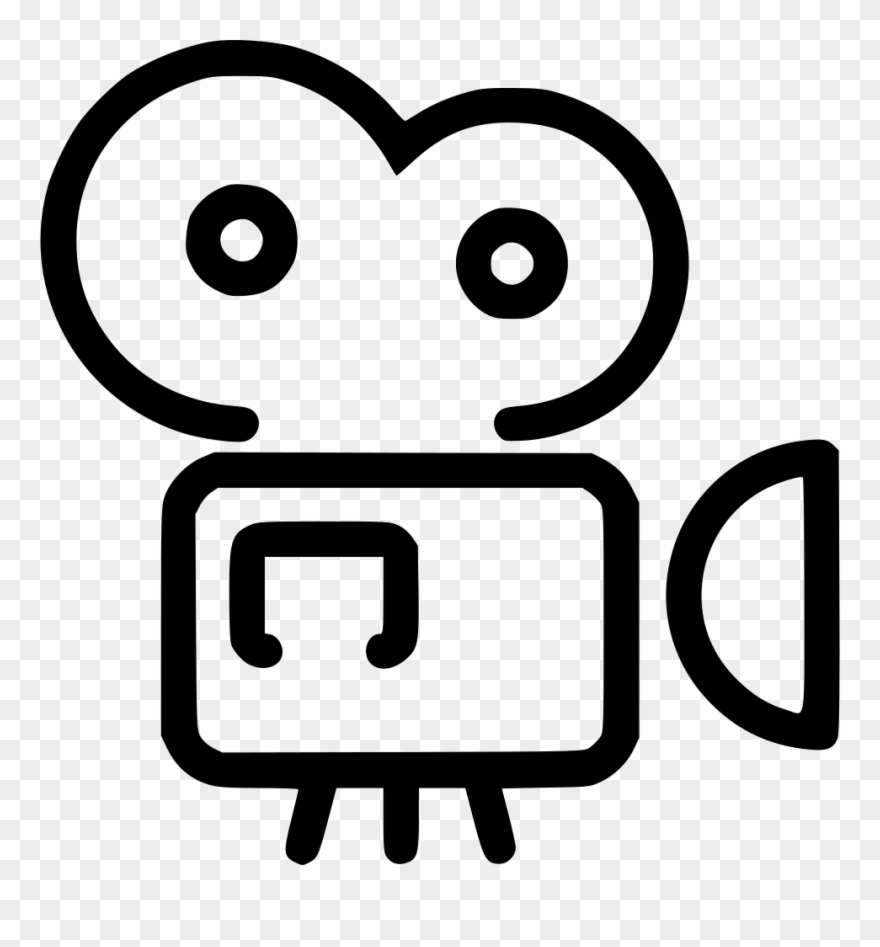 880x947 Movie Camera Icon Free Download Png Movie Camera Clipart
