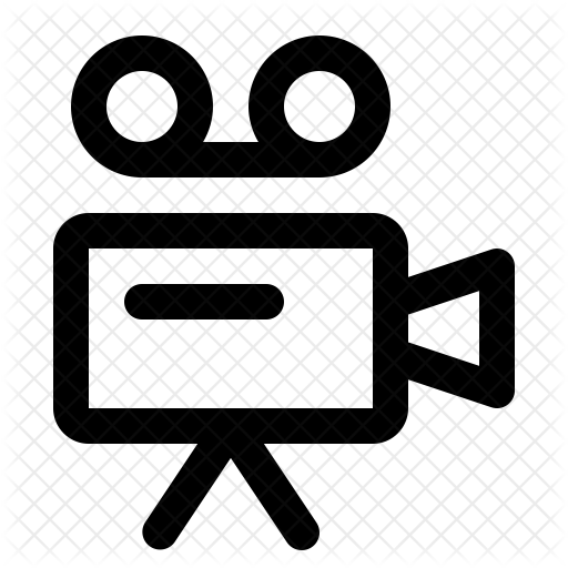 512x512 Video Camera Icon Of Line Style