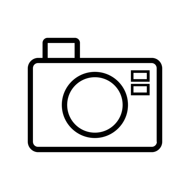 640x640 Camera Icon, Contour, Picture, Photocamera Png And Vector