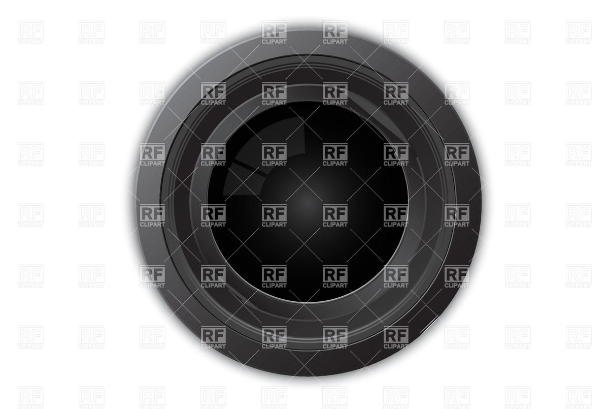 1200x805 Simple Camera Lens Icon Vector Image Of Objects Myvector