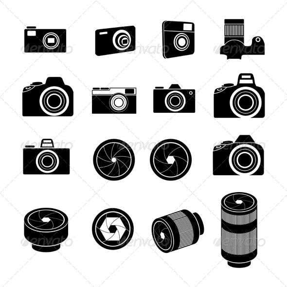590x590 Camera Icons And Camera Lens Icons