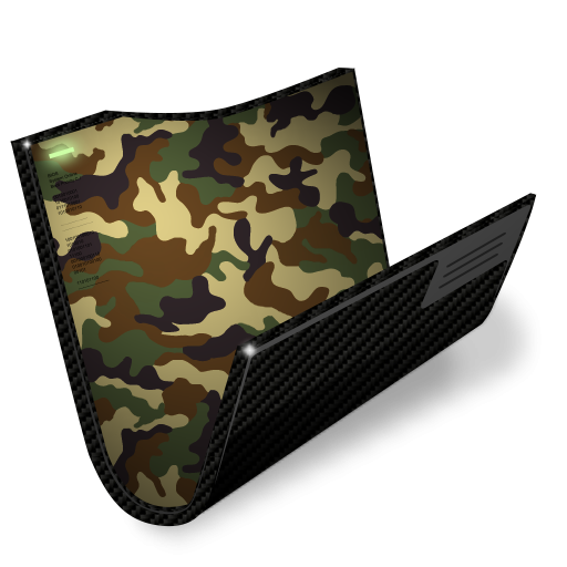 512x512 Futuristic Folder Camouflage Icon, Png Clipart Image