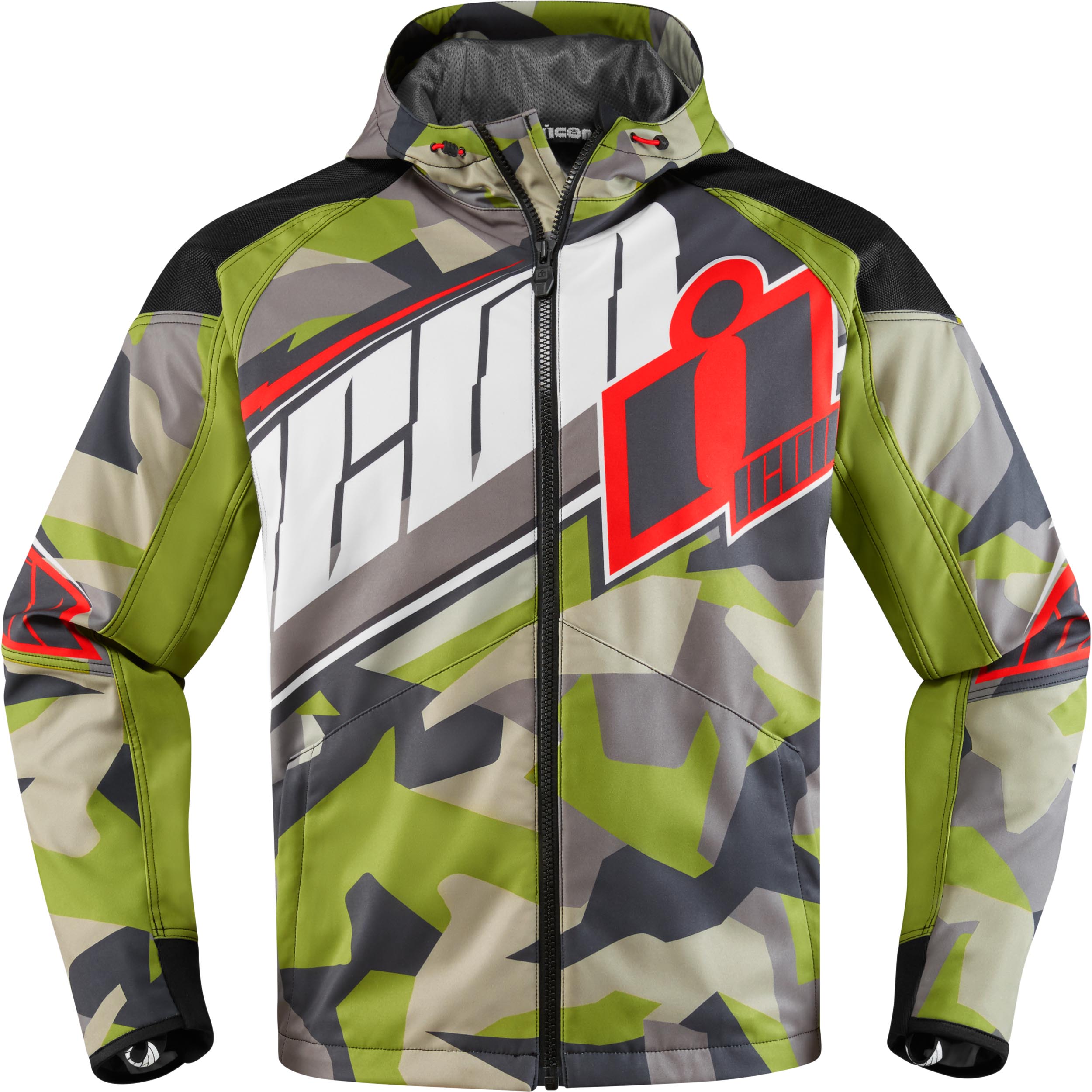 2500x2500 Icon Team Merc Deployed Camo Green Jacket