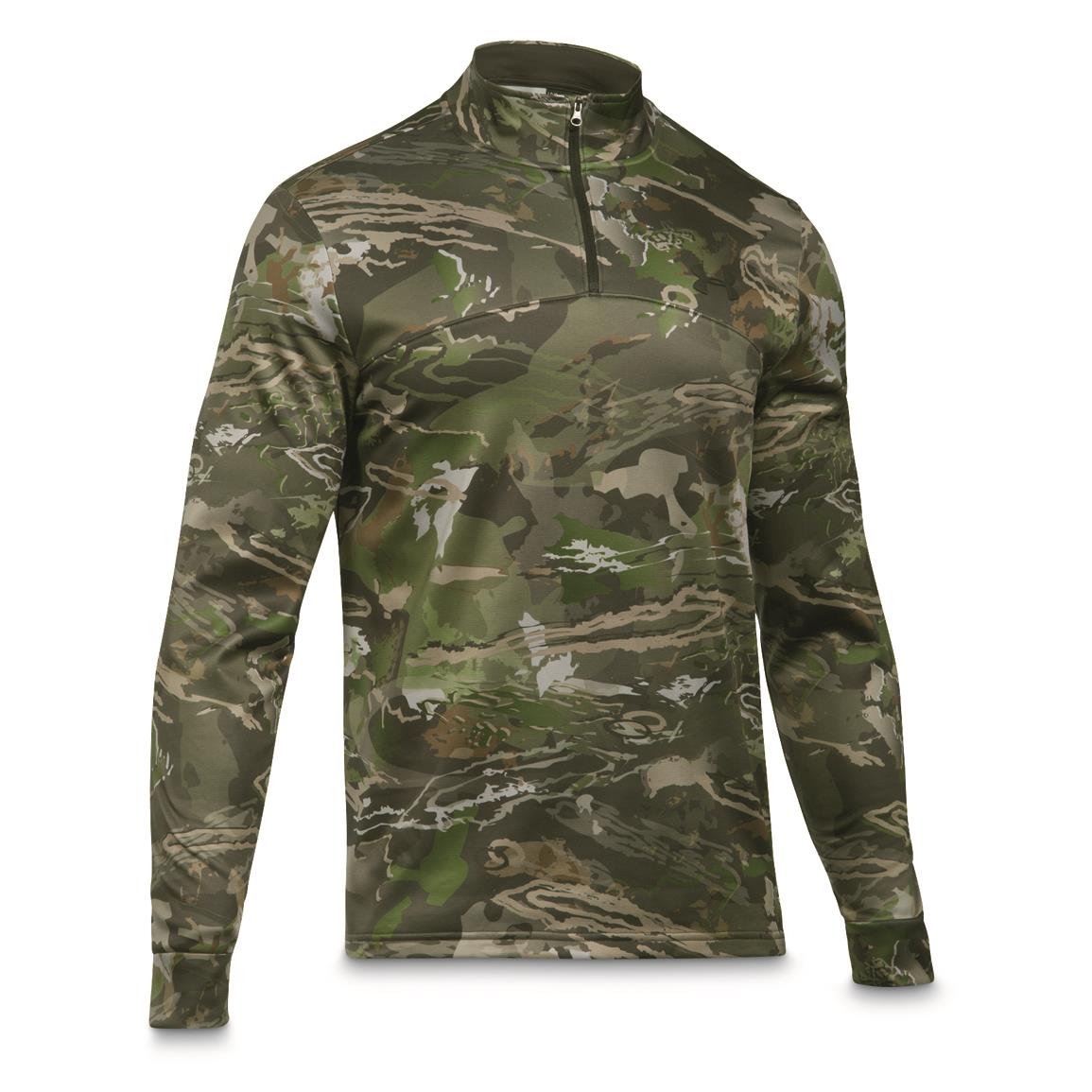 1155x1155 Under Armour Men's Icon Camo Quarter Zip Pullover