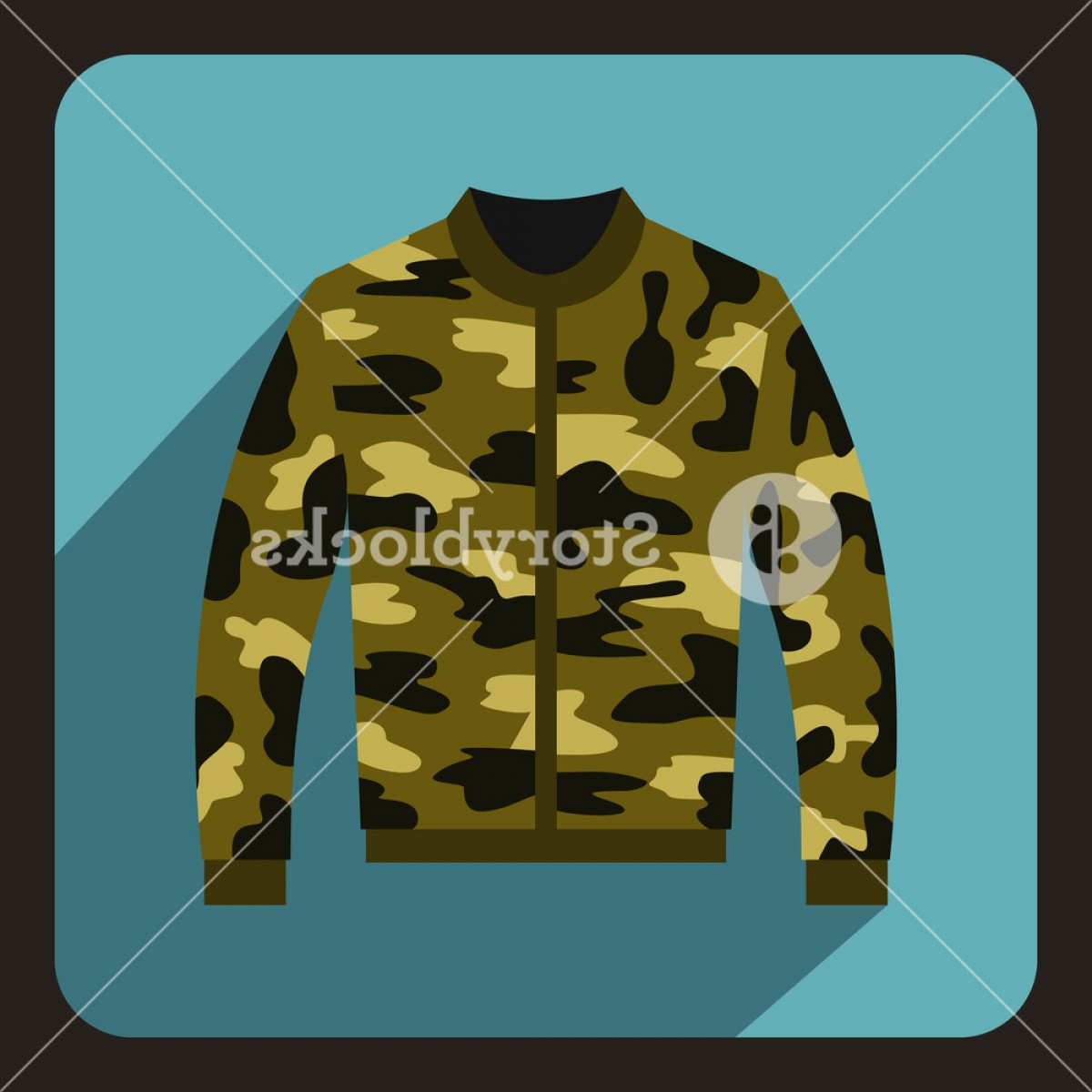 1200x1200 Camouflage Background Vector Studiogrfx
