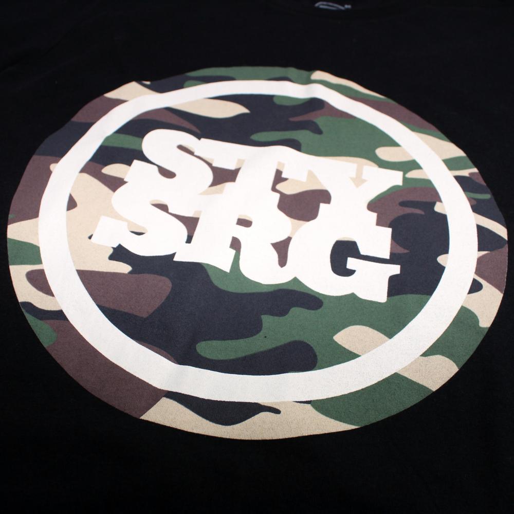 1000x1000 Icon Camo Tee Black Stay Strong Brand