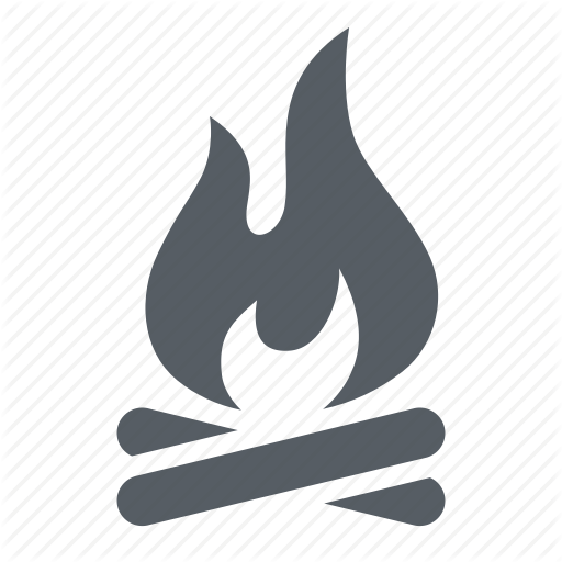 512x512 Bonfire, C Campfire, Fire, Wood Icon
