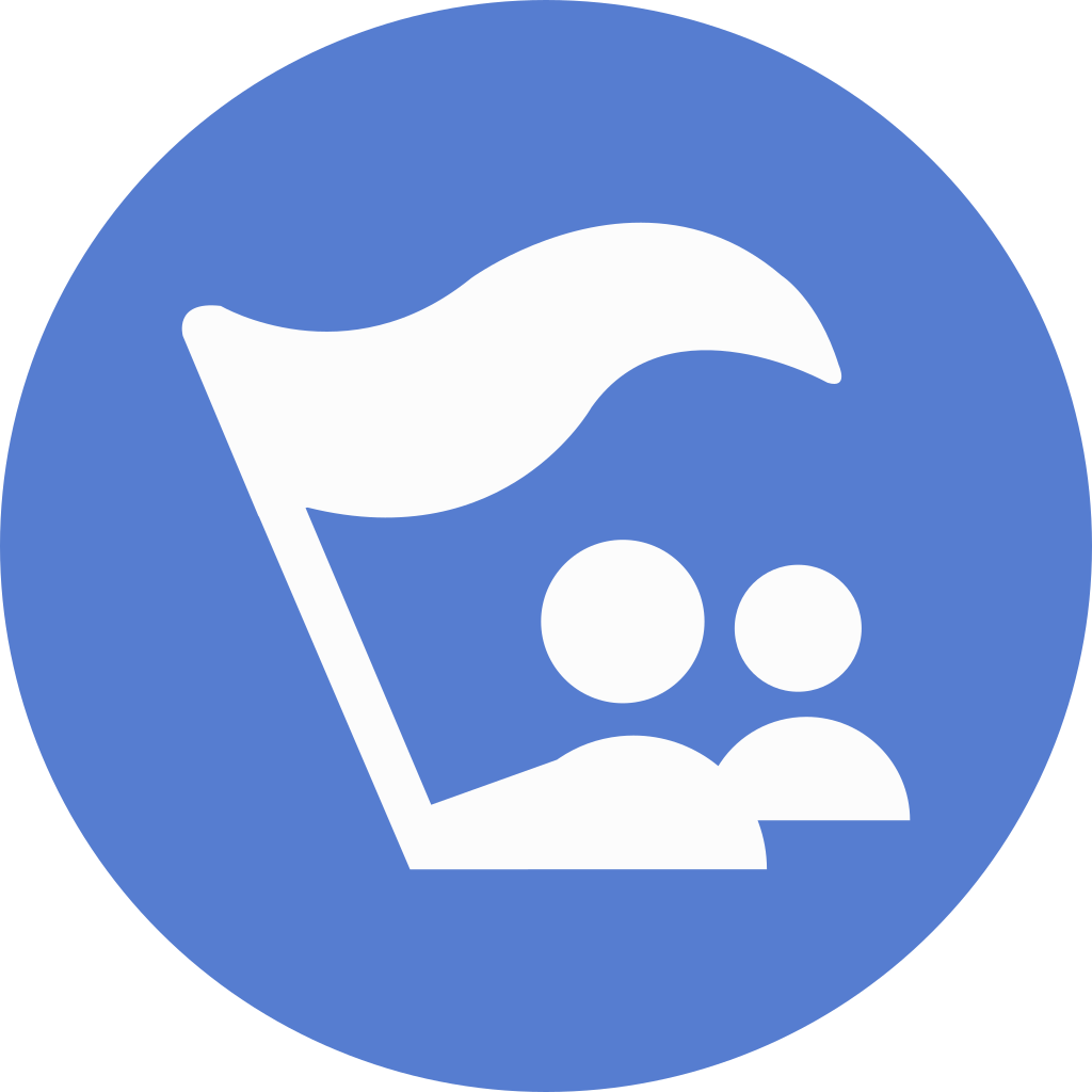 1024x1024 Election Campaign Icon Circle Blue Election Iconset Icon Archive
