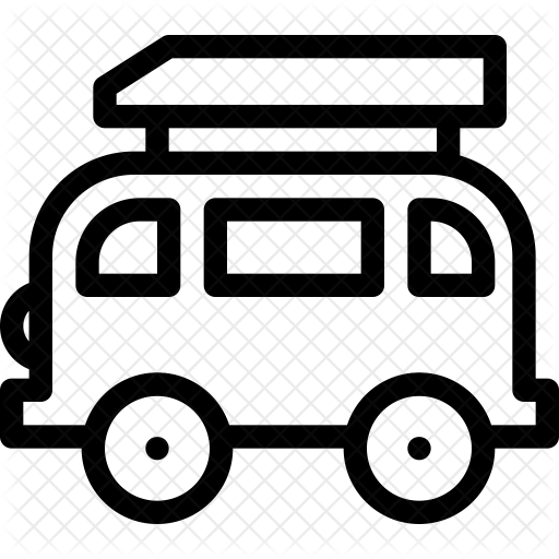 512x512 Camper Icon Of Line Style