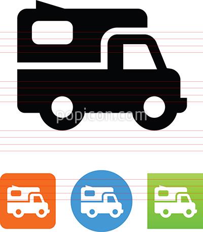 400x457 Truck Camper Icon