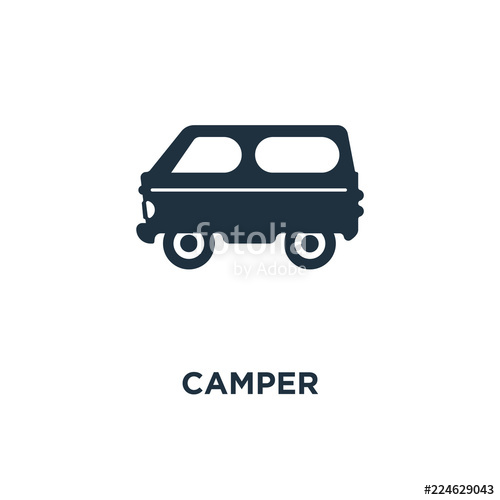 500x500 Camper Icon Stock Image And Royalty Free Vector On Fotolia