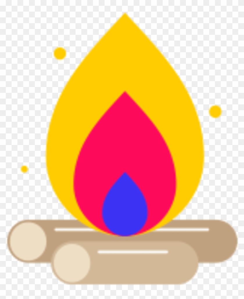 840x1031 Campfire Icon
