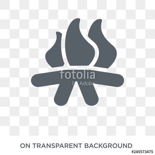 500x500 Campfire Icon Campfire Design Concept From Camping Collection