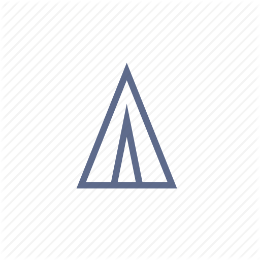 512x512 C Campground, Item, Tent, Wigwam Icon