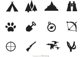 286x200 Camping Icon Free Vector Art