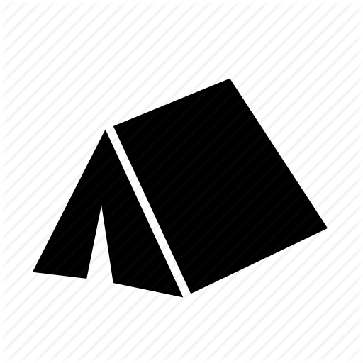 512x512 C Camping, Hood, Military, Tent, Tilt Icon