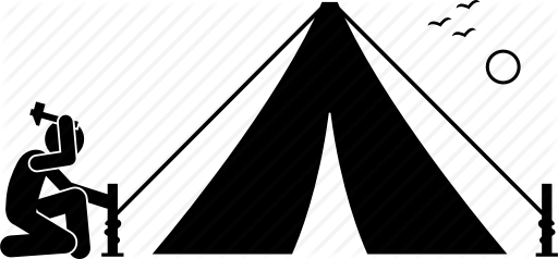 512x238 C Camping Icon